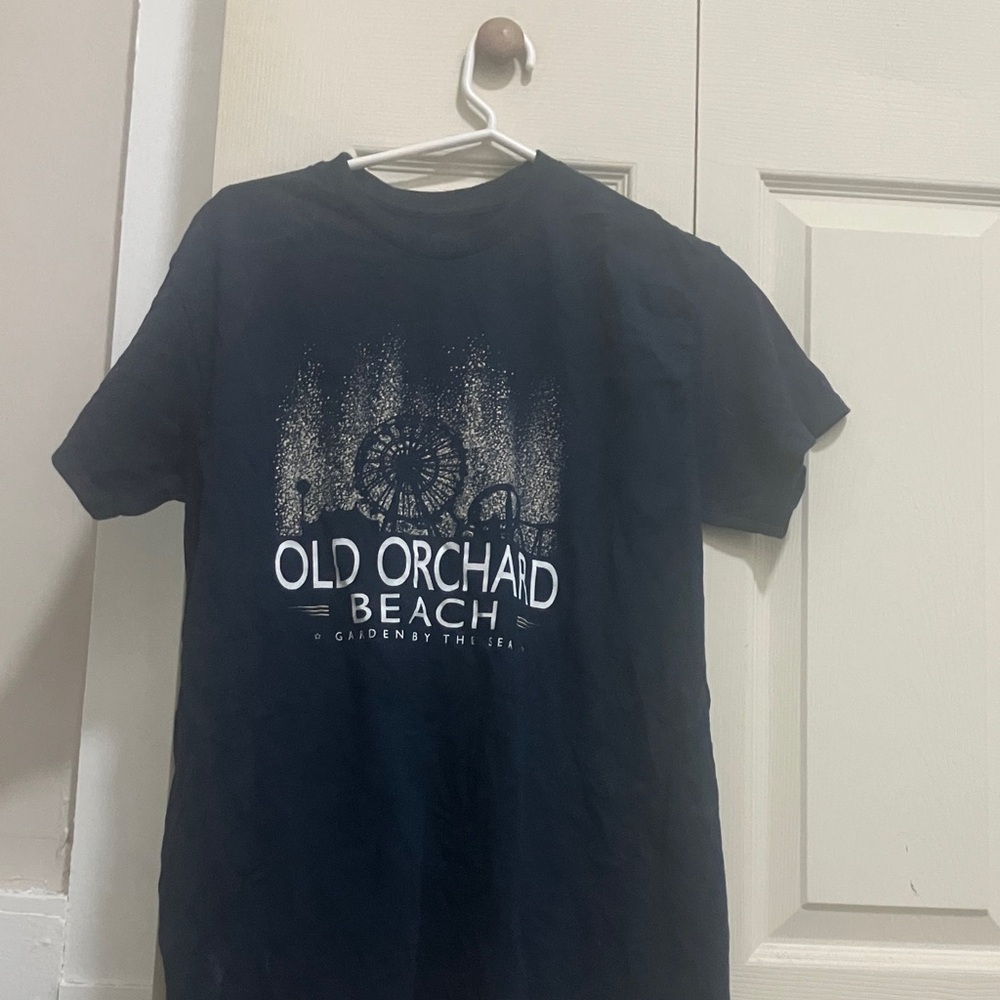 Old Orchard Beach Black T-Shirt